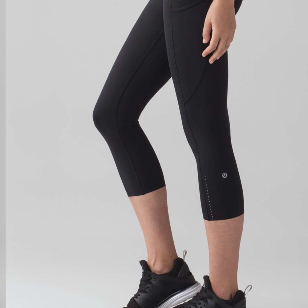 Lululemon Fast & Free Crop II Nulux 19"